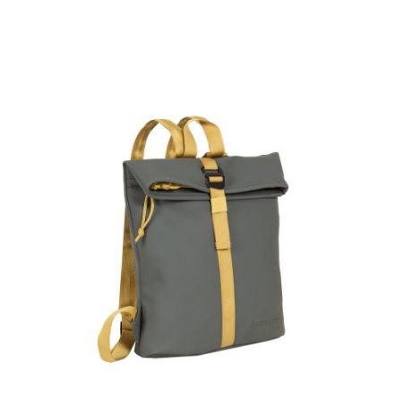 Poza cu RUCSAC NEW REBELS TIM-LOS ANGELES ROLLTOP MINI, DIMENSIUNI 27/8/33 CM, CULOARE ANTRACIT/OCRU