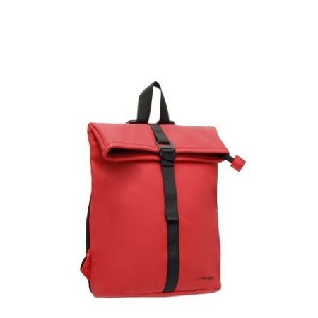 Poza cu RUCSAC NEW REBELS MART-LOS ANGELES ROLLTOP MINI, DIMENSIUNI 27/8/33 CM, CULOARE ROSU