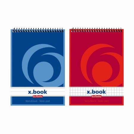 Afișează detalii pentru BLOC NOTES A6 50F SPIRALA PATRATELE X.BOOK Poza cu BLOC NOTES A6 50F SPIRALA PATRATELE X.BOOK