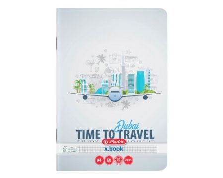 Afișează detalii pentru CAIET A4 60F PATRATELE TRAVEL Poza cu CAIET A4 60F PATRATELE TRAVEL