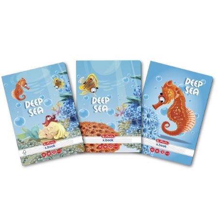 Poza cu CAIET A5 48F DICTANDO MOTIV DEEP SEA
