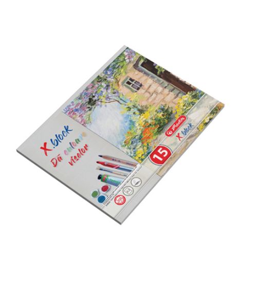Poza cu BLOC DESEN X.BLOCK A3 15 FILE, 300 GRAME/MP, COPERTA POLICROMIE