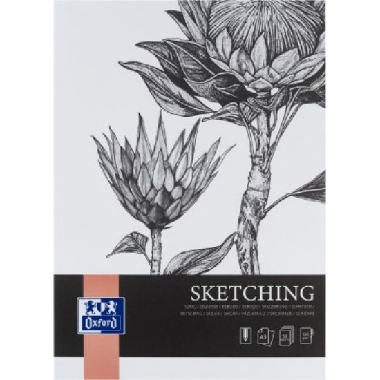 Poza cu BLOC DESEN OXFORD SKETCHING A3, 50 FILE, HARTIE 120 G/MP, FSCÂ® MIX70%, COLECTIA ARTISTIC