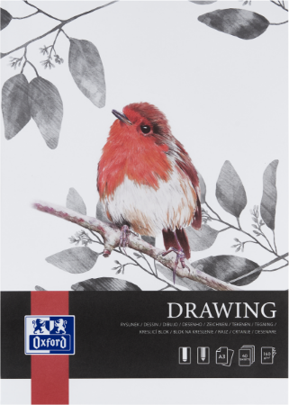Afișează detalii pentru BLOC DESEN OXFORD DRAWING A3, 40 FILE, HARTIE 160 G/MP, FSC® MIX70%, COLECTIA ARTISTIC Poza cu BLOC DESEN OXFORD DRAWING A3, 40 FILE, HARTIE 160 G/MP, FSC® MIX70%, COLECTIA ARTISTIC