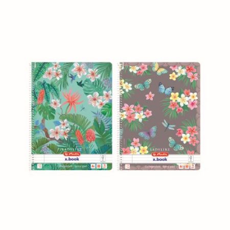 Poza cu CAIET A4 80 FILE, CU SPIRA, DICTANDO, LADYLIKE MOTIVE ASORTATE