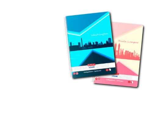 Poza cu CAIET A5 70 FILE CU SPIRALA DICTANDO - ECONOMIC