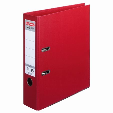 Afișează detalii pentru BIBLIORAFT A4 8CM PP BORDEAUX HERLITZ Poza cu BIBLIORAFT A4 8CM PP BORDEAUX HERLITZ