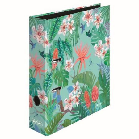 Poza cu BIBLIORAFT MAX.FILE A4 8 CM, MOTIV LADYLIKE JUNGLE