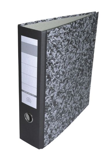 Poza cu BIBLIORAFT A4 8CM MARMOR ECONOMIC FARA INSERTIE