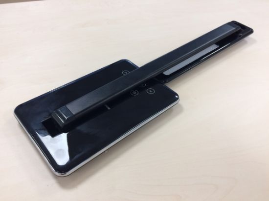 Poza cu LAMPA UNILUX LINKA LED, BUTON TOUCH, INTENSITATE LUMINOASA REGLABILA, PORT USB, CULOARE NEGRU