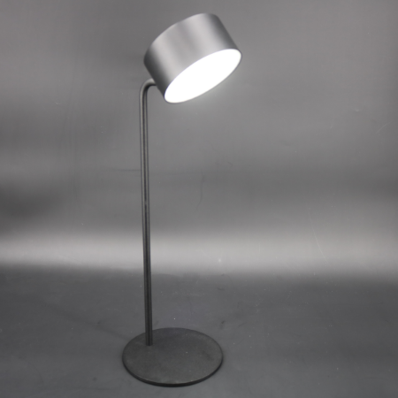 Poza cu LAMPA UNILUX LED SUNSET, DESIGN INOVATOR, CAP CU BILA MAGNETICA ROTATIVA 360Â°, BATERIE 1800MAH, 4H ILUMINARE MAX, BUTON TACTIL PENTRU REGLARE INTENSITATE SI CULOARE LUMINA, BAZA ANTIDERAPANTA, METAL/ABS, CULOARE NEGRU