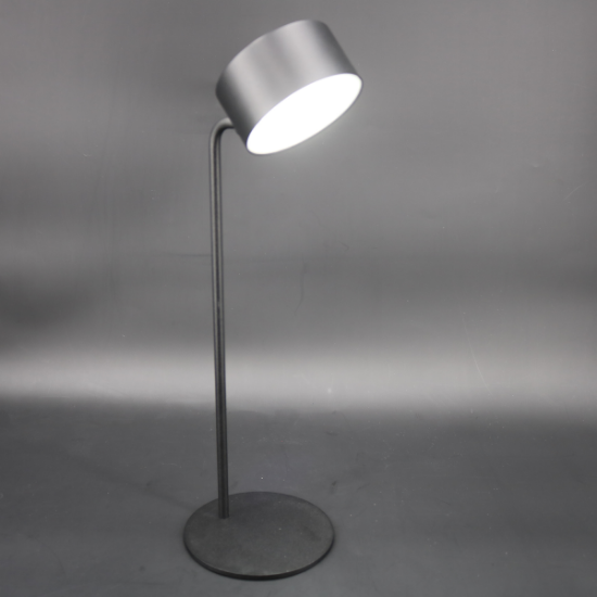 Poza cu LAMPA UNILUX LED SUNSET, DESIGN INOVATOR, CAP CU BILA MAGNETICA ROTATIVA 360Â°, BATERIE 1800MAH, 4H ILUMINARE MAX, BUTON TACTIL PENTRU REGLARE INTENSITATE SI CULOARE LUMINA, BAZA ANTIDERAPANTA, METAL/ABS, CULOARE NEGRU