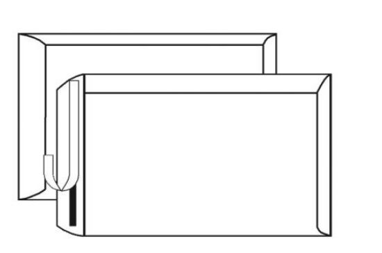 Poza cu PLIC C4 80G 229X324 MM SILICONIC PENTRU DOCUMENTE CUTIE 250 ALB