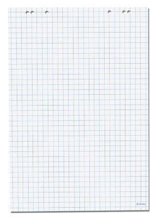 Poza cu REZERVA FLIPCHART 68X99CM 20 COLI PATRATELE HERLITZ