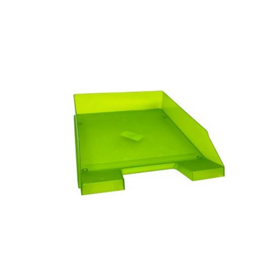 Poza cu TAVITA CORESPONDENTA A4 CLASIC VERDE TRANSLUCID