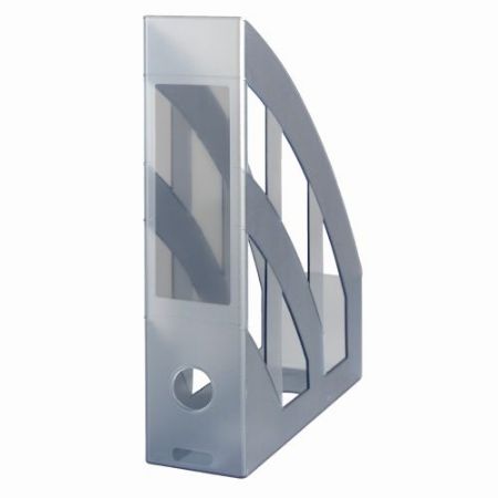 Poza cu SUPORT DOSARE PLASTIC A4 CLASIC GRI TRANSLUCID