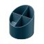 Poza cu SUPORT ROTUND INSTRUMENTE DE SCRIS 4 COMPARTIMENTE ALBASTRU PETROL BLUE ANGEL