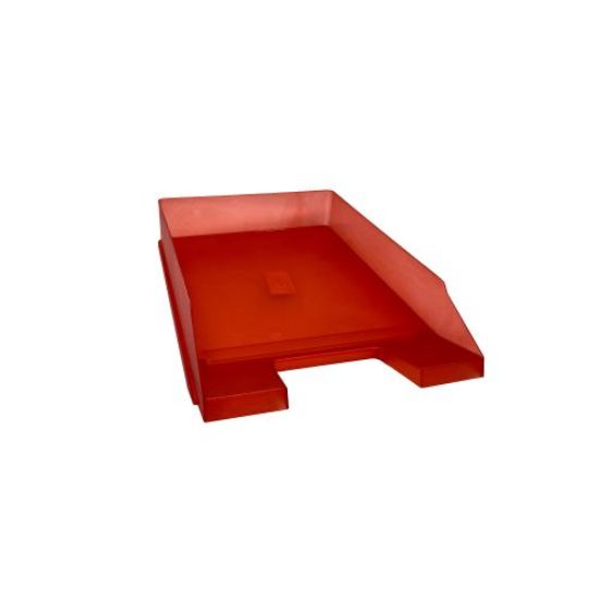 Poza cu TAVITA CORESPONDENTA A4 CLASIC ROSU TRANSLUCID