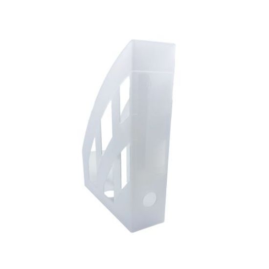 Poza cu SUPORT DOSARE PLASTIC A4 ALB TRANSLUCID