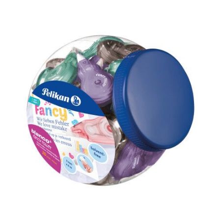 Afișează detalii pentru BANDA CORECTOARE BLANCO ROLLER FANCY 5MMX6M, 5 CULORI ASORTATE Poza cu BANDA CORECTOARE BLANCO ROLLER FANCY 5MMX6M, 5 CULORI ASORTATE