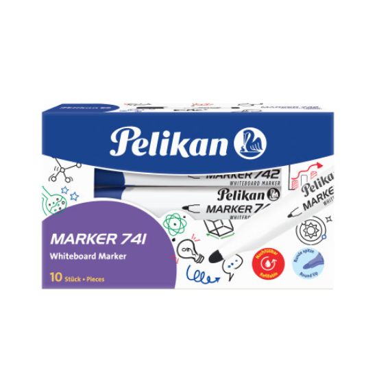 Poza cu MARKER WHITEBOARD 741 ALBASTRU