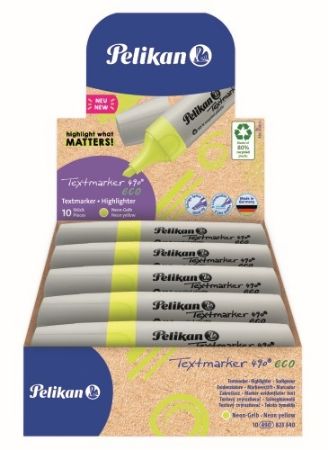 Afișează detalii pentru TEXTMARKER 490 ECO, CULOARE GALBEN NEON Poza cu TEXTMARKER 490 ECO, CULOARE GALBEN NEON