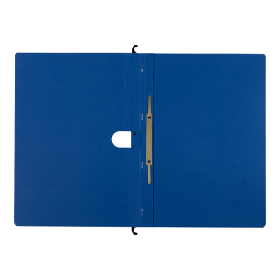 Poza cu DOSAR SUSPENDAT CU SINA ELBA ULTIMATE A4, CARTON 240G/MP, BLUE ANGEL, CAPACITATE 200 FILE, ORIFICIU DEGET PENTRU MANEVRARE, PORTETICHETA, CULOARE ALBASTRU INCHIS