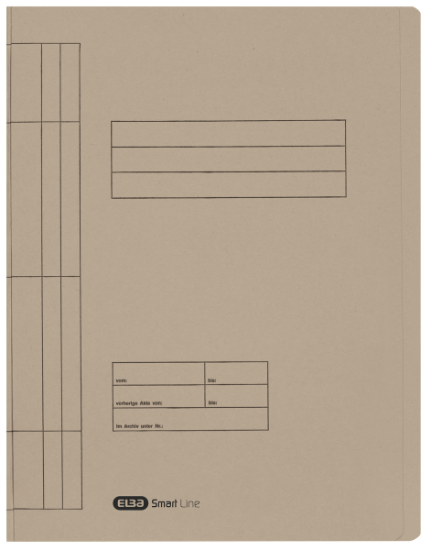 Poza cu DOSAR SINA ELBA SMART A4, CARTON MANILA 250G/MP, BLUE ANGEL, CAPACITATE 200 FILE, CULOARE GRI