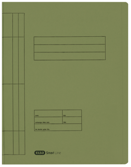 Poza cu DOSAR SINA ELBA SMART A4, CARTON MANILA 250G/MP, BLUE ANGEL, CAPACITATE 200 FILE, CULOARE VERDE