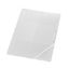 Poza cu MAPA CU ELASTIC A4 PP 15MM ALB TRANSLUCID
