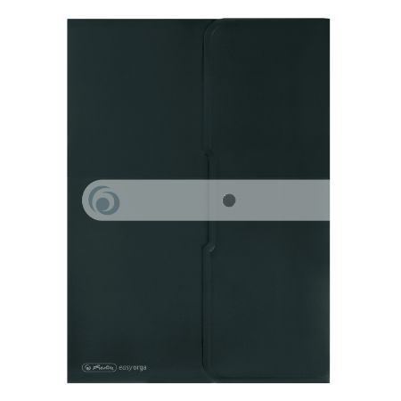 Poza cu MAPA PP A4 EOTG INCHIDERE CU CAPSA, NEGRU OPAC,CAPACITATE 20MM