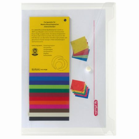 Poza cu MAPA PROTECTIE A4 CU CAPSA DE INCHIDERE TRANSPARENTA