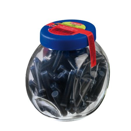 Poza cu PATROANE STILOU ALBASTRU SET100 AMBALAT IN RECIPIENT DE STICLA