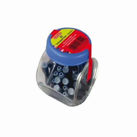 Poza cu PATROANE STILOU ALBASTRU SET50 AMBALAT IN RECIPIENT STICLA