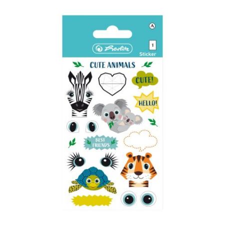 Afișează detalii pentru AUTOCOLANT FOLIE CUTE ANIMALS SET 3 Poza cu AUTOCOLANT FOLIE CUTE ANIMALS SET 3