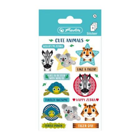 Afișează detalii pentru AUTOCOLANT CUTE ANIMALS SET 3 Poza cu AUTOCOLANT CUTE ANIMALS SET 3