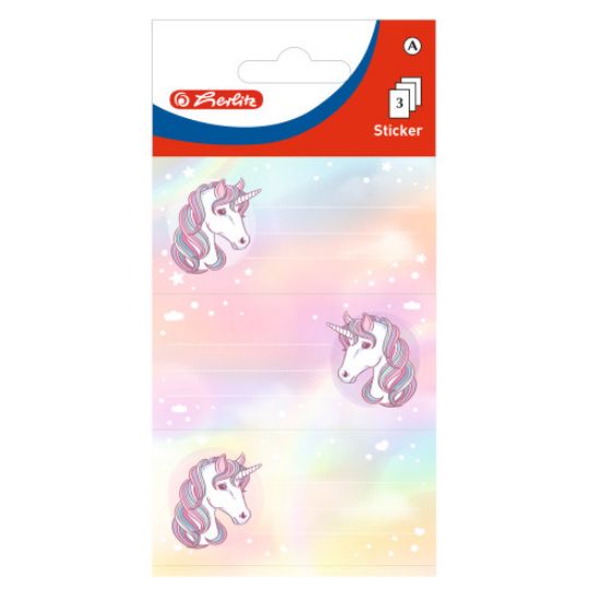 Poza cu ETICHETE SCOLARE UNICORN SET 9