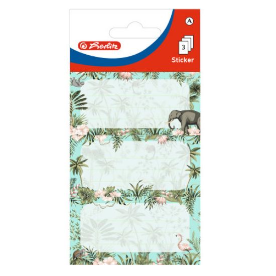 Poza cu ETICHETE SCOLARE TROPICAL SET 9