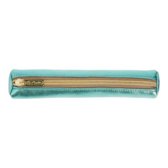 Poza cu PENAR TIP ETUI ROTUND MINI METALLIC TURQUOISE