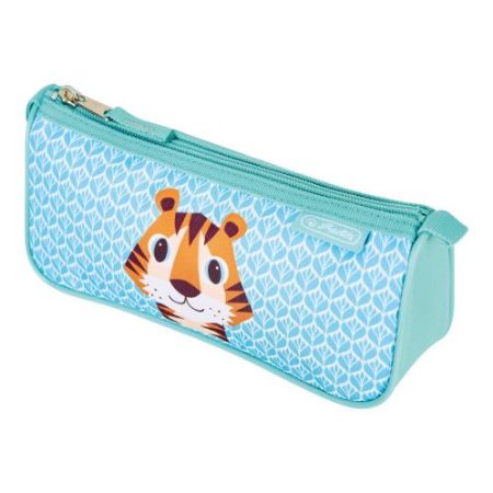 Poza cu PENAR TIP ETUI TRIUNGHIULAR SPORT, MOTIV CUTE ANIMALS TIGER