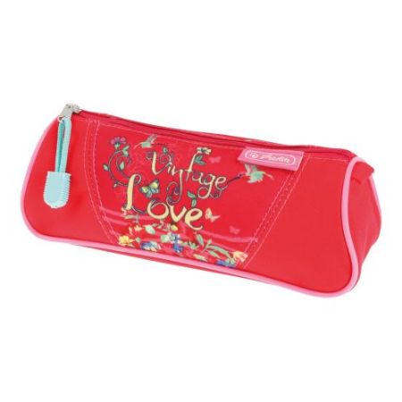 Poza cu PENAR TIP ETUI TRIUNGHIULAR, MOTIV VINTAGE LOVE