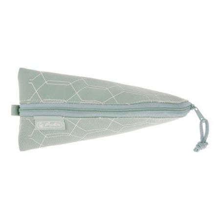 Poza cu PENAR TIP ETUI COCOON PIELE SINTETICA MOTIV GEOMETRIC MINT