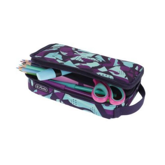 Poza cu PENAR TIP ETUI 2 GO, MOTIV CAMO PURPLE
