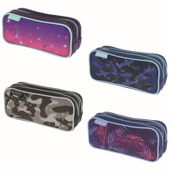 Poza cu PENAR TIP ETUI DUBLU MIX FETE/BAIETI, 4 MODELE ASORTATE