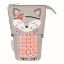 Poza cu PENAR VERTICAL TIP ETUI, 2 IN 1, MOTIV KITTY