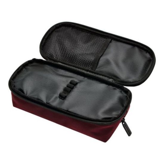 Poza cu PENAR TIP ETUI QUATTRO TWILL, CULOARE BORDEAUX