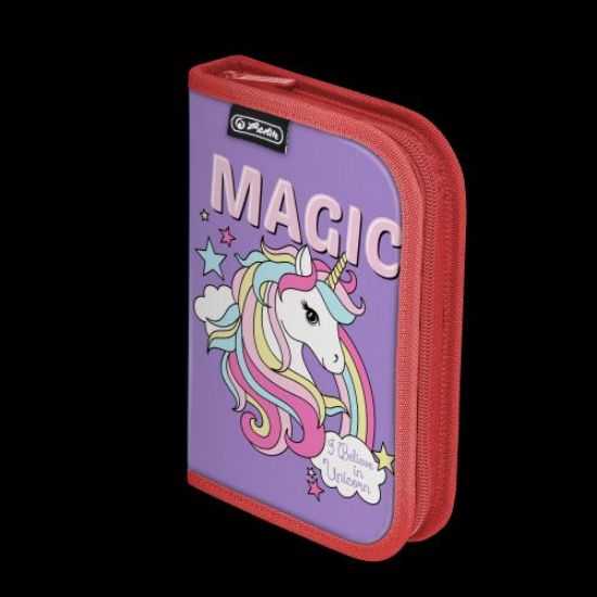 Poza cu PENAR ECHIPAT, 34 PIESE, CU 2 CLAPE, DIMENSIUNE 13,5 X 19,5 X 3,5 CM, MOTIV MAGIC