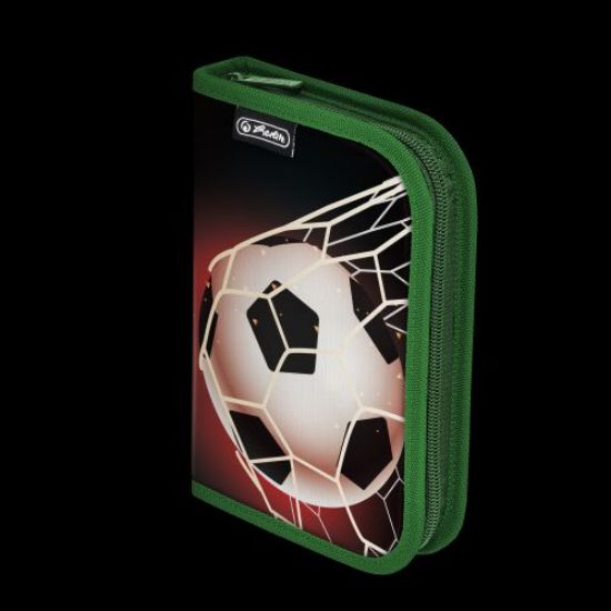 Poza cu PENAR ECHIPAT, 26 PIESE, CU O CLAPA, DIMENSIUNE 13,5 X 19,5 X 3,5 CM, MOTIV FOTBAL