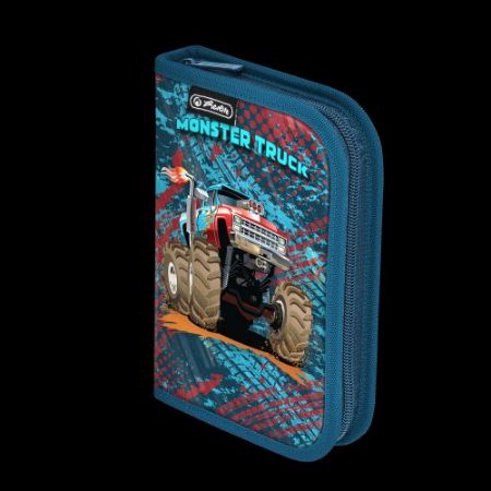 Poza cu PENAR NEECHIPAT CU O CLAPA, DIMENSIUNE 13,5 X 19,5 X 3 CM, MOTIV MONSTER TRUCK