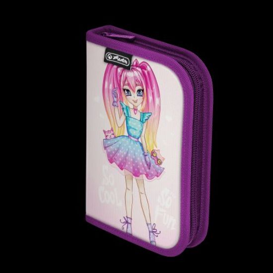 Poza cu PENAR NEECHIPAT CU DOUA CLAPE, DIMENSIUNE 13,5 X 19,5 X 3 CM, FUN PRINCESS